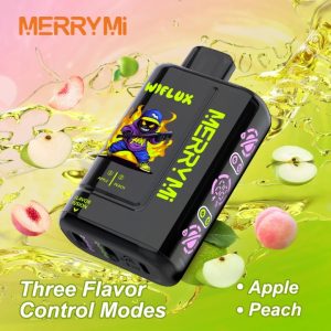 Buy MerryMI 24000 Wiflux Apple/Peach e-cigarette