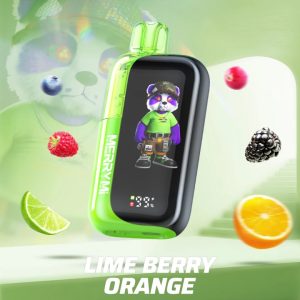 Buy MerryMi Panda X 40000 Lime Berry Orange e-cigarettes