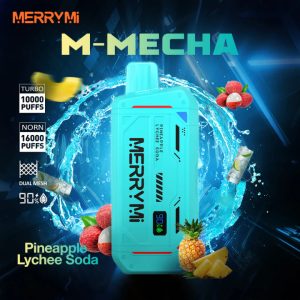 E-Papierosy MerryMi M-Mecha 16 000 Pineapple Lychee Soda