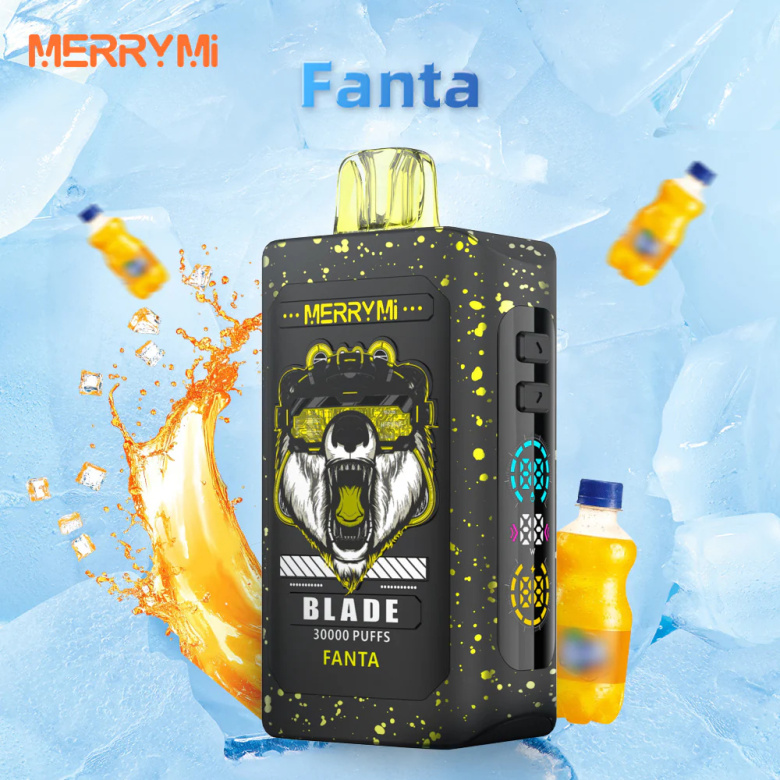 Merry Mi Blade Jednorazowy e-papieros 30000 Buchów o smaku Fanta