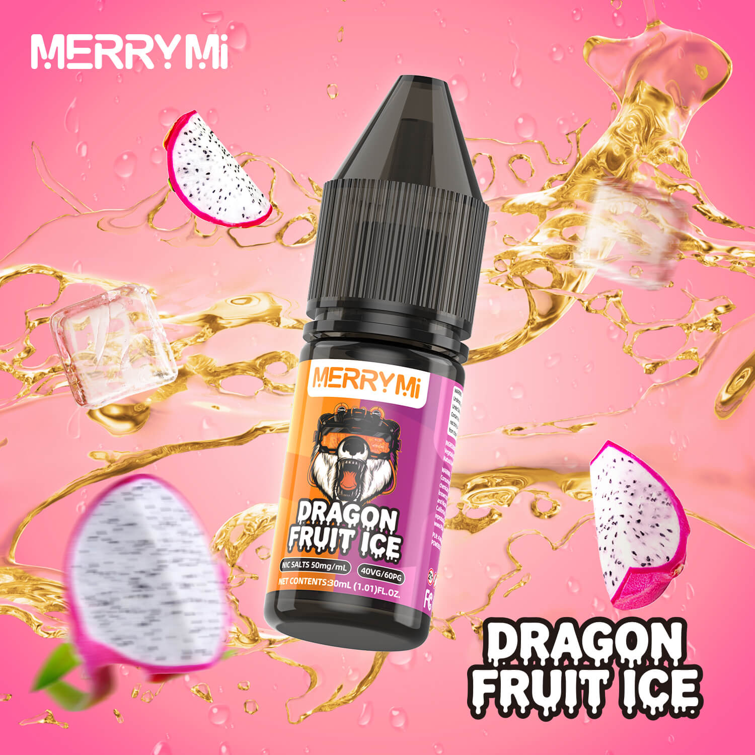 Merrymi oils liquids |Dragon Fruit Ice